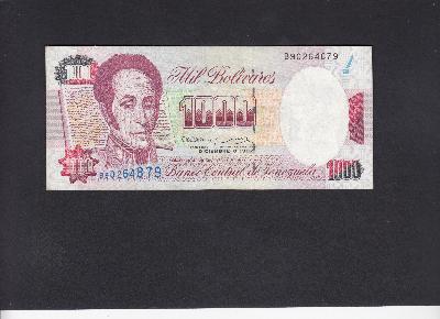 Beschrijving voorzijde: BOLIVAR